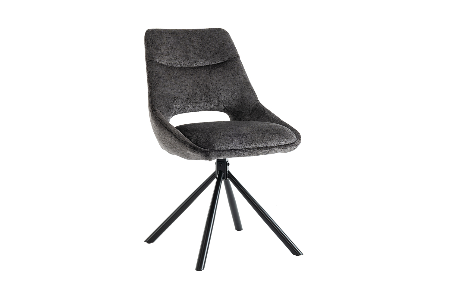 Dario Eetkamerstoel – Stof – Grijs