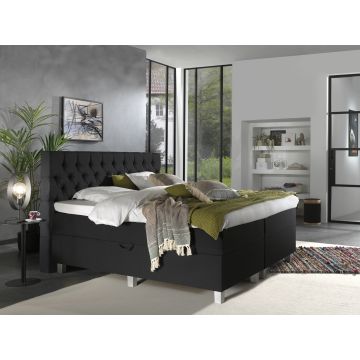 Urus opbergboxspring 180x200cm antraciet