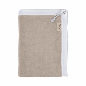 Italian strandlaken 100x180cm taupe