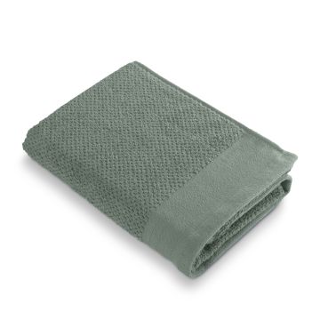 Soft Cotton Popcorn baddoek 50x100cm groen