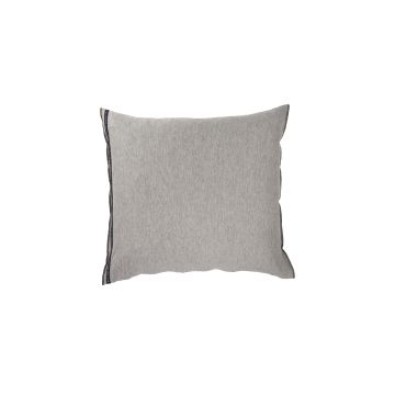 Soft Jersey sierkussen 45x45cm grijs/antraciet