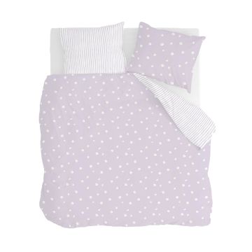 Little Daisies dekbedovertrek 200x220cm lila