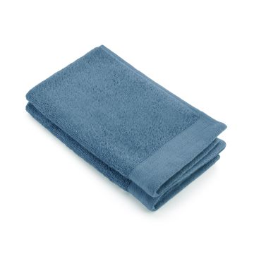 Soft Cotton gastendoek 30x50cm petrol (2 stuks)