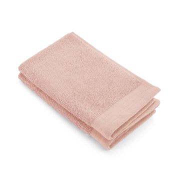 Soft Cotton gastendoek 30x50cm roze (2 stuks)