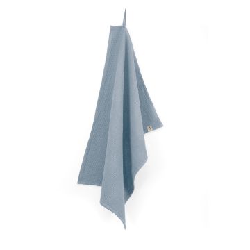 Dry with Cubes Uni keukendoek 50x70cm jeans blauw