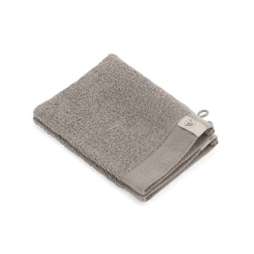 Soft Cotton washand 16x21cm taupe (2 stuks)