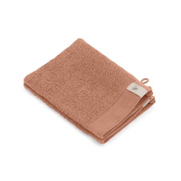 Soft Cotton washand 16x21cm terra (2 stuks)