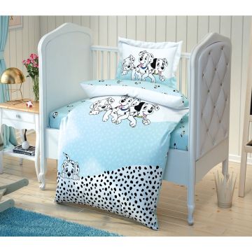 Disney Home - 101 Dalmatiërs ranforce baby dekbedovertrekset 100x150cm (gelicentieerd)