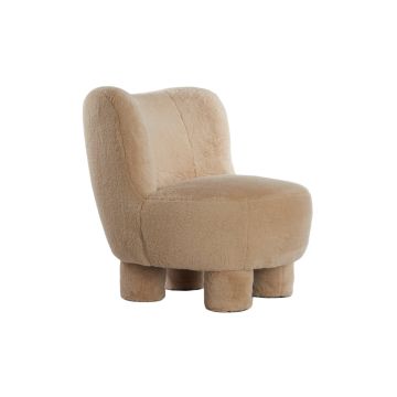 KAMOVU fauteuil 79x76x77cm beige