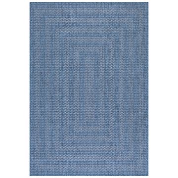 Zagora Drax binnen- & buitenkleed rechthoek 280x370cm blauw