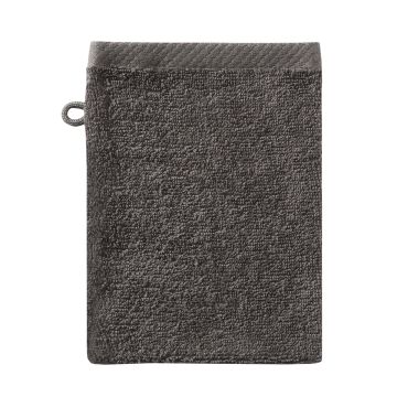 Seahorse Pure washand 16x21cm basalt (3 stuks)