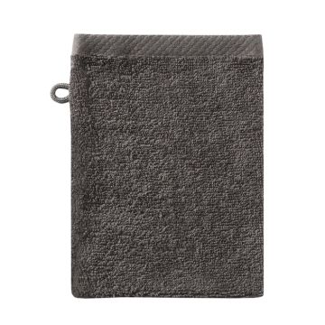 Seahorse Pure washand 16x21cm basalt (6 stuks)