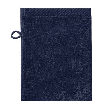 Seahorse Pure washand 16x21cm indigo (6 stuks)