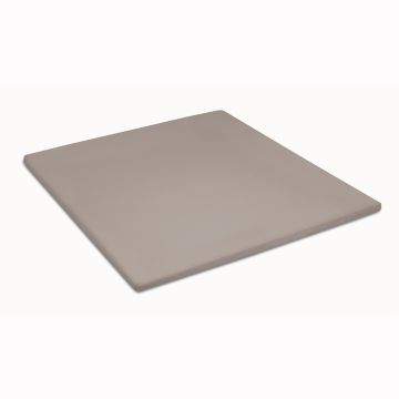 Cinderella topper hoeslaken 80/90x200/210cm jersey taupe (tot 15cm)