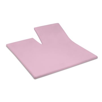 Cinderella Weekend enkele splittopper hoeslaken 160x210cm katoen candy roze (tot 15cm)