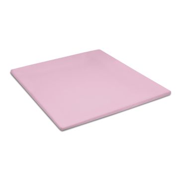 Cinderella Weekend topper hoeslaken 90x200cm katoen candy roze (tot 15cm)