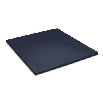 Cinderella Sundays topper hoeslaken 90x200cm satijn navy (tot 15cm)