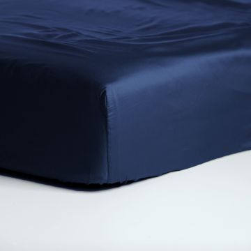 Cinderella Sundays hoeslaken 70x200cm satijn navy (tot 25cm)