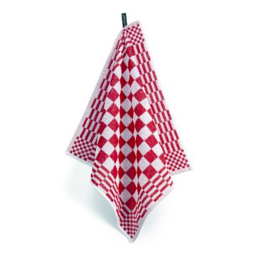 Clean & Fresh keukendoek 50x50cm rood (6 stuks)