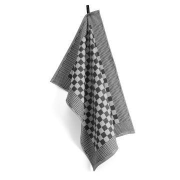 Clean & Tidy theedoek 50x70cm zwart (6 stuks)