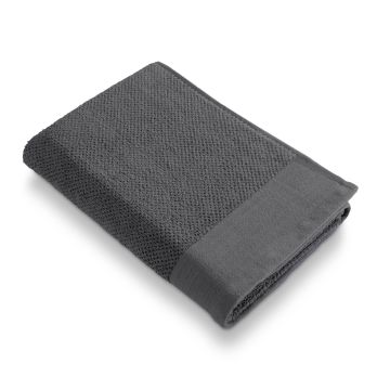 Soft Cotton Popcorn badlaken 70x140cm antraciet