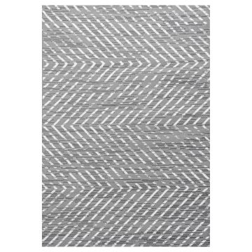 Base Swift tapis poils ras rectangle 240x340cm gris