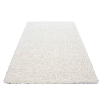 Dream Shaggy tapis poils longs rectangle 120x170cm crème