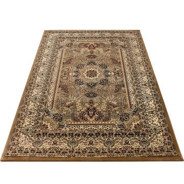 Marrakesh Berber tapis poils ras rectangle 80x150cm beige