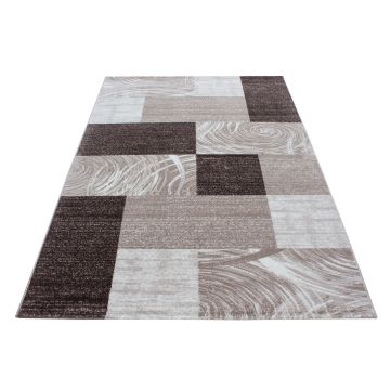 Parma Jawa vloerkleed laagpolig rechthoek 200x290cm bruin