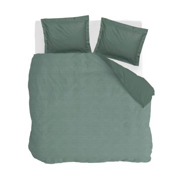 Vintage Club dekbedovertrek 200x200cm groen