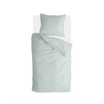 Vintage Cotton dekbedovertrek 140x220cm jade