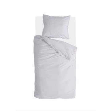 Vintage Cotton dekbedovertrek 140x220cm lila