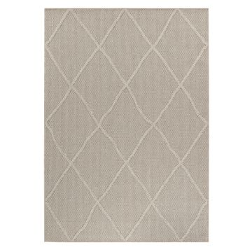 Patara Baka buitenkleed laagpolig rechthoek 240x340cm beige