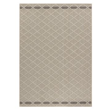 Patara Petek buitenkleed laagpolig rechthoek 240x340cm beige