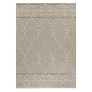 Patara Lezon buitenkleed laagpolig rechthoek 200x290cm beige