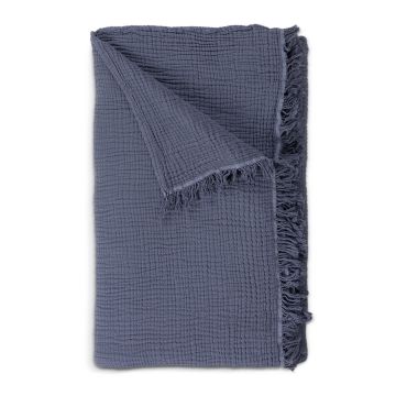 Casual Touch plaid 150x240cm blauw
