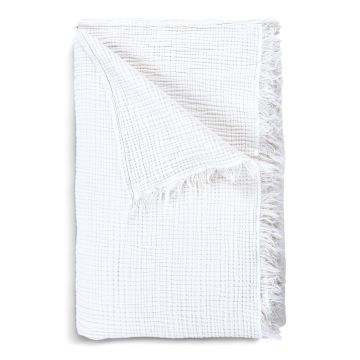 Casual Touch plaid 240x240cm wit