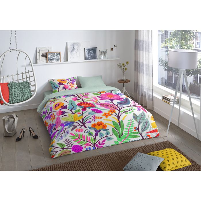 2-persoons dekbedovertrekset 200x220cm nr:6441 multi