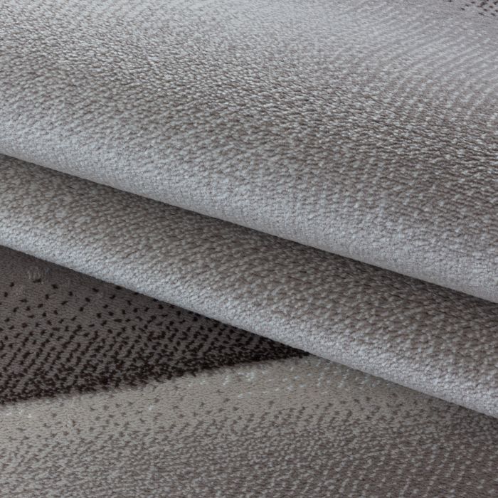 Costa Bary vloerkleed laagpolig rechthoek 80x150cm bruin