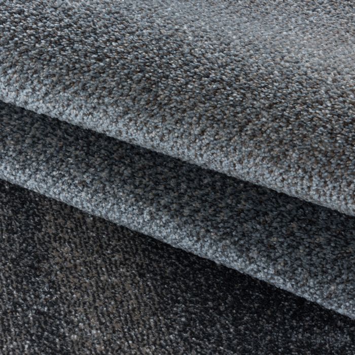 Efor Galax tapis poils ras coureur 80x250cm brun