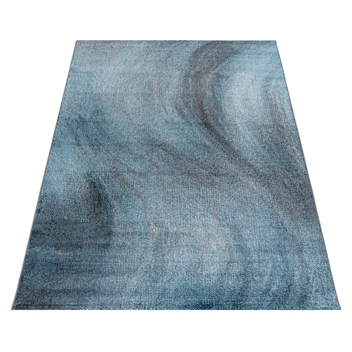 Ottawa Canvas vloerkleed laagpolig rechthoek 120x170cm blauw