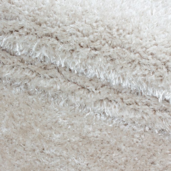 Brilliant Shaggy vloerkleed hoogpolig rechthoek 200x290cm natuurkleur