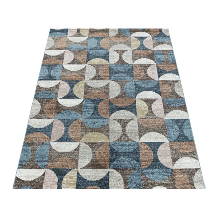 Royal Zandloper vloerkleed laagpolig rechthoek 120x170cm bruin