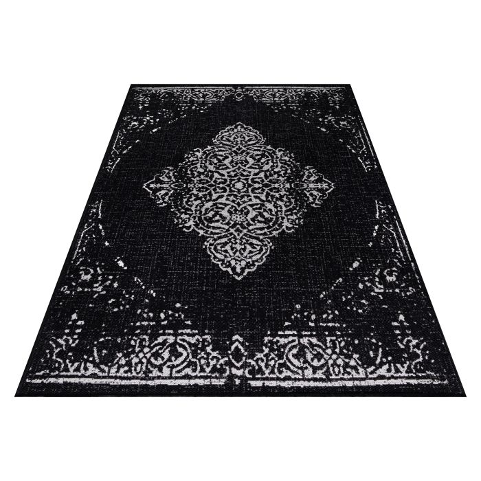Sunny Zane tapis extérieur/intérieur rectangle 280x370cm noir