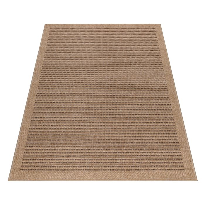 Dhaka Pohel tapis extérieur/intérieur coureur 80x250cm jute noir