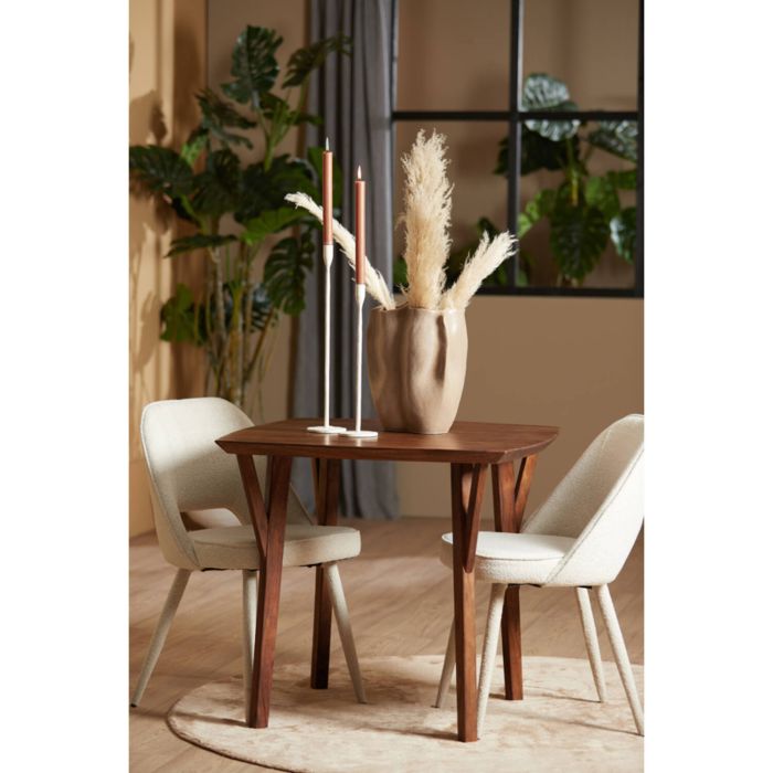 DJESLIN eetkamerstoel 57x51x84cm beige