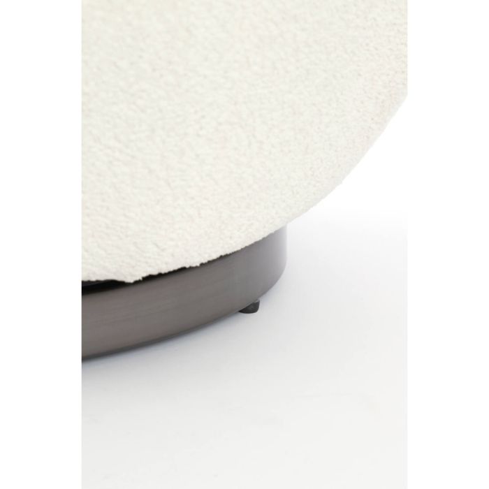 GUMACA fauteuil bouclé (lus) 90x77x72cm crème