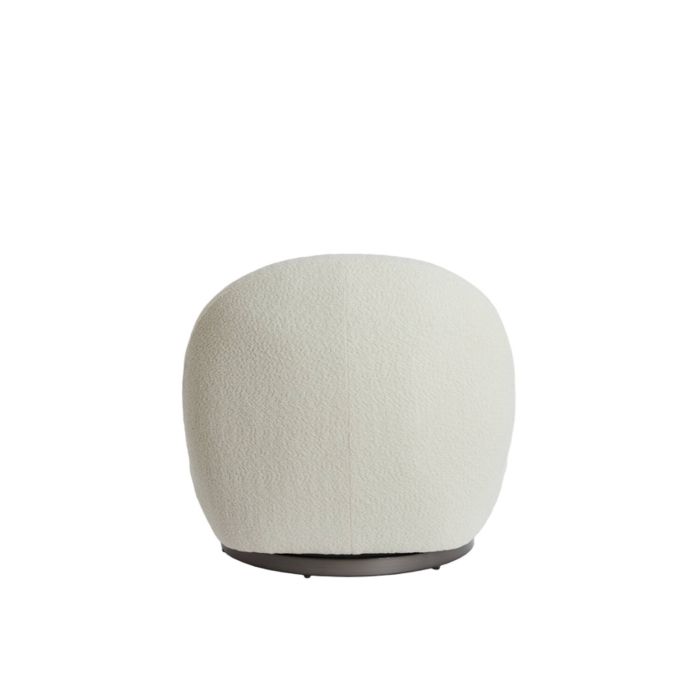 GUMACA fauteuil bouclé (lus) 90x77x72cm crème