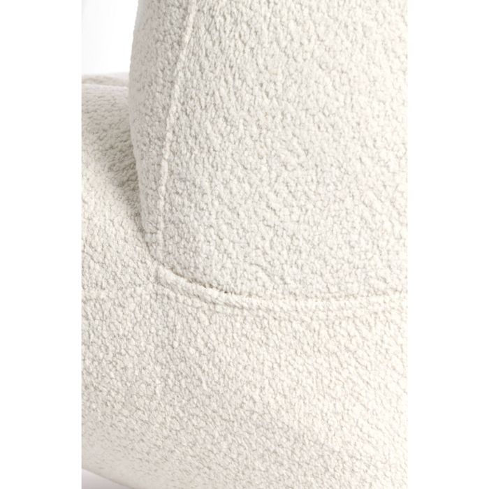 GUMACA fauteuil bouclé (lus) 90x77x72cm crème
